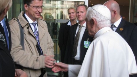 Papst Benedikt XVI. spricht im Deutschen Bundestag