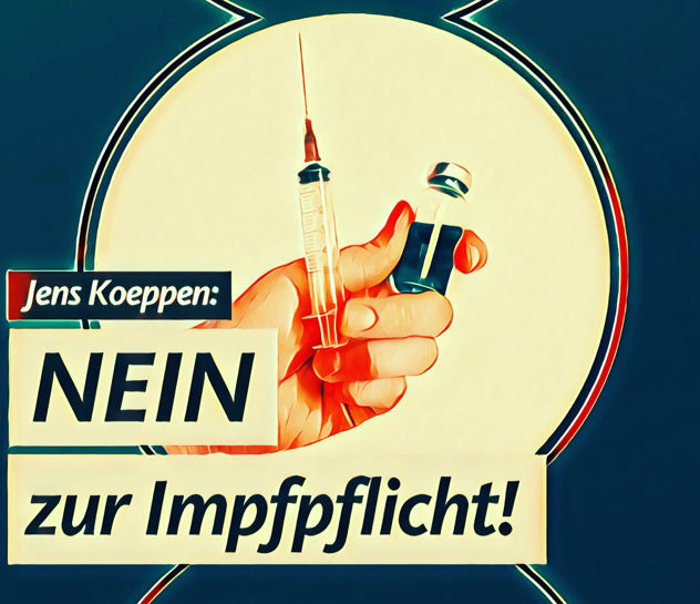 Nein zur Impfpflicht! — Abstimmung im Deutschen Bundestag