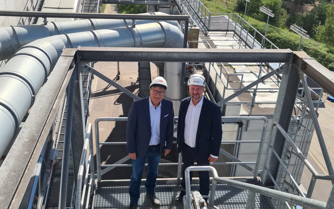 Unterwegs in der Region: Energie aus heimischen Ressourcen — Besuch im Kraftwerk Schwedt (KSC)