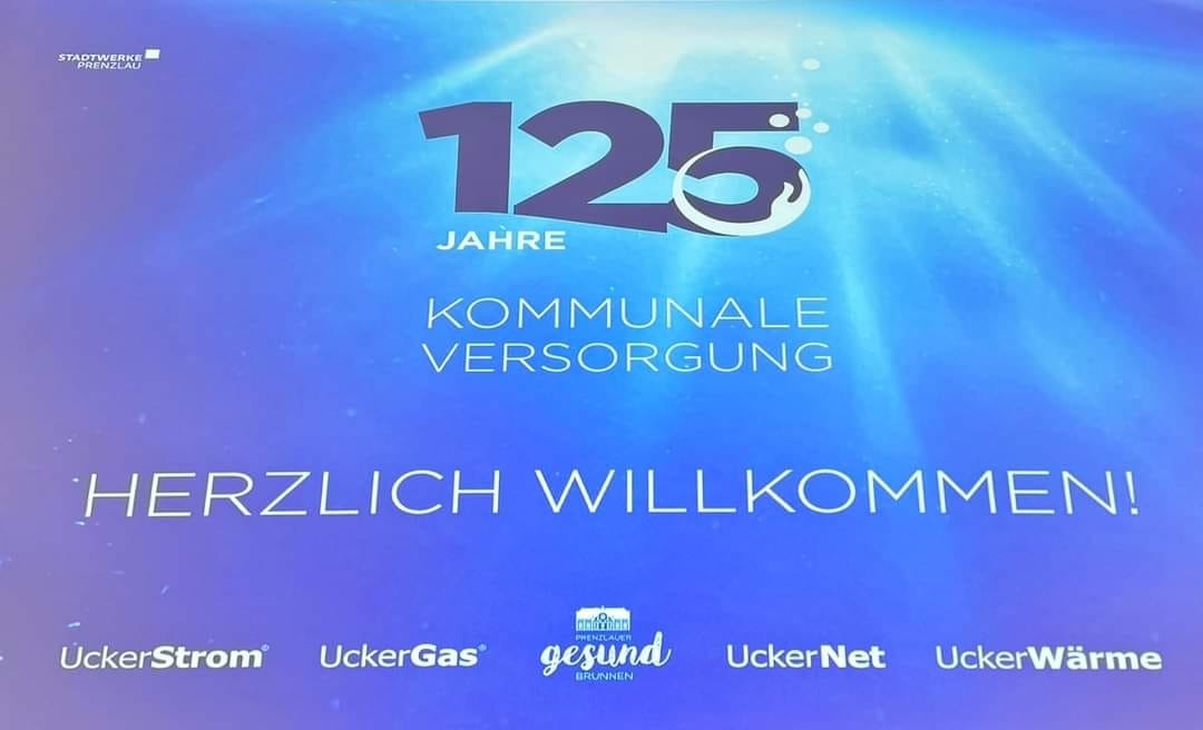 Aus der Region: 125 Jahre Strom, Gas und Wasser — Stadtwerke Prenzlau feiern Jubiläum